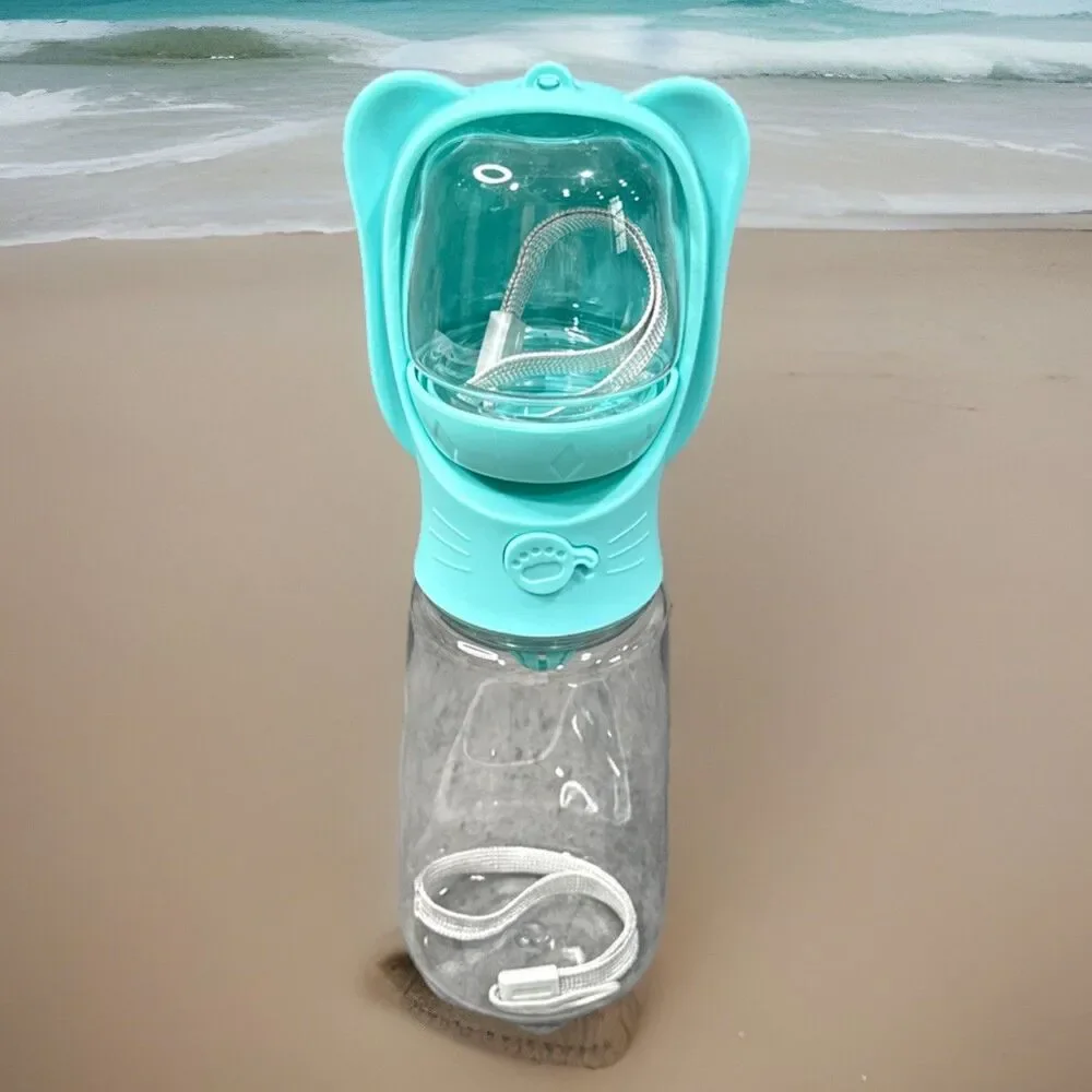 Pet Care Cup Water Bottle, Leak Proof Portable Travel Dog Water Dispenser